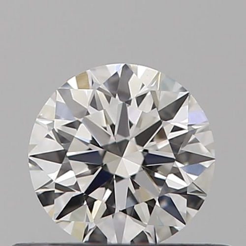 0.37 carat F-VVS2 Excellent cut Natūralus Round Deimantas (1)