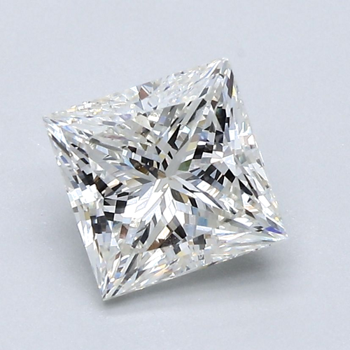 1.71 carat I-VS1 Natūralus Princess Deimantas (1)