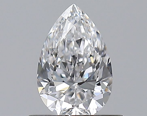 0.5 carat D-VS1 Natūralus Pear Deimantas (1)