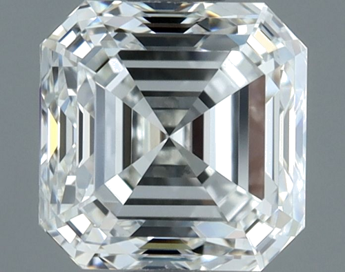 1.0 carat I-VVS2 Natūralus Asscher Deimantas (1)