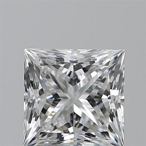 1.02 carat E-SI1 Natūralus Princess Deimantas (1)