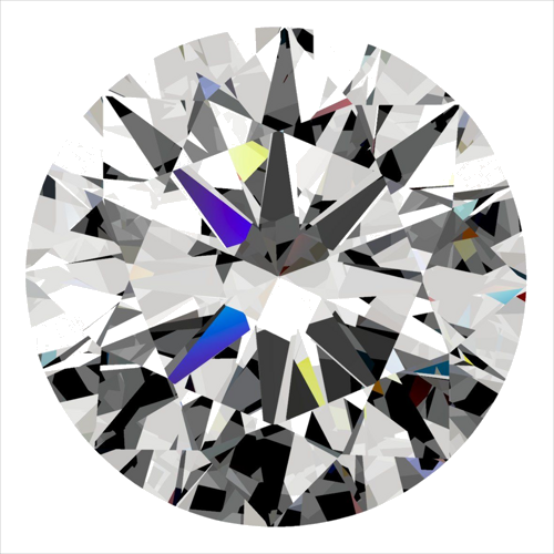 0.3 carat F-VS1 Excellent cut Natūralus Round Deimantas (1)