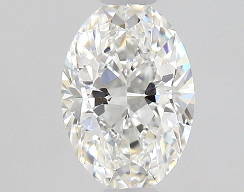 0.52 carat F-VVS2 Natūralus Oval Deimantas (1)