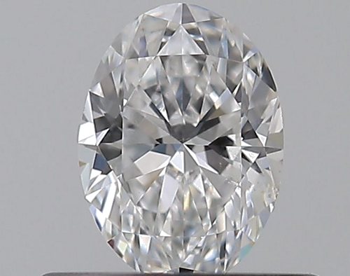 0.36 carat D-SI2 Natūralus Oval Deimantas (1)