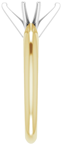 Sužadėtuvių Žiedas „Heavy Solitaire“ 585 Baltojo Ir Geltonojo Aukso Marquise 9.5mm x 5mm (4)