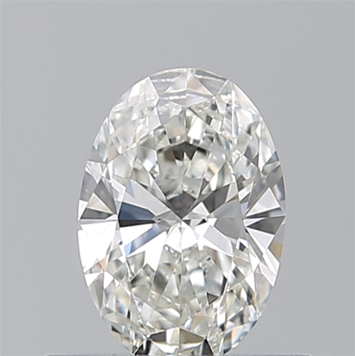 0.52 carat H-VVS1 Natūralus Oval Deimantas (1)