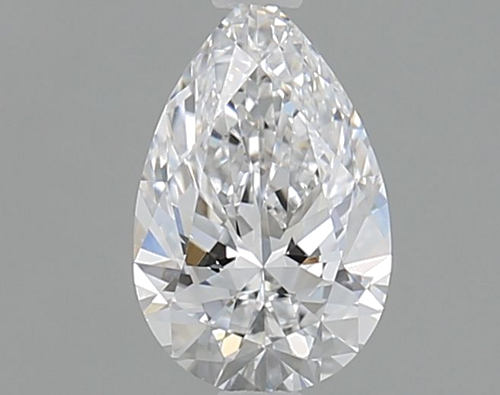 0.7 carat D-VS1 Natūralus Pear Deimantas (1)