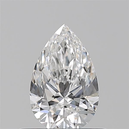 0.51 carat E-VS1 Natūralus Pear Deimantas (1)