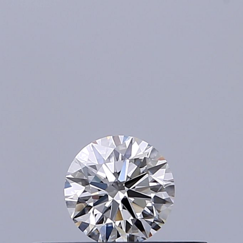 0.19 carat F-VVS2 Excellent cut Natūralus Round Deimantas (1)