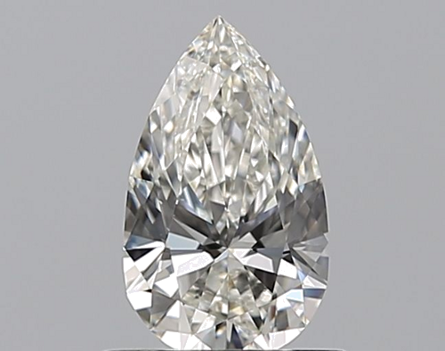 0.72 carat H-VS1 Natūralus Pear Deimantas (1)