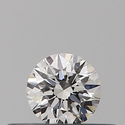 0.18 carat F-VVS2 Excellent cut Natūralus Round Deimantas (1)
