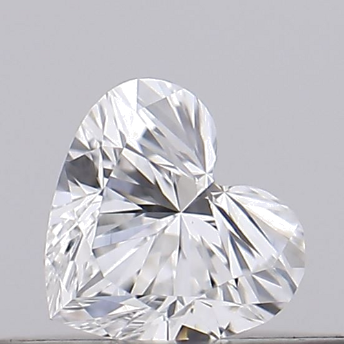 0.18 carat E-VS2 Natūralus Heart Deimantas (1)