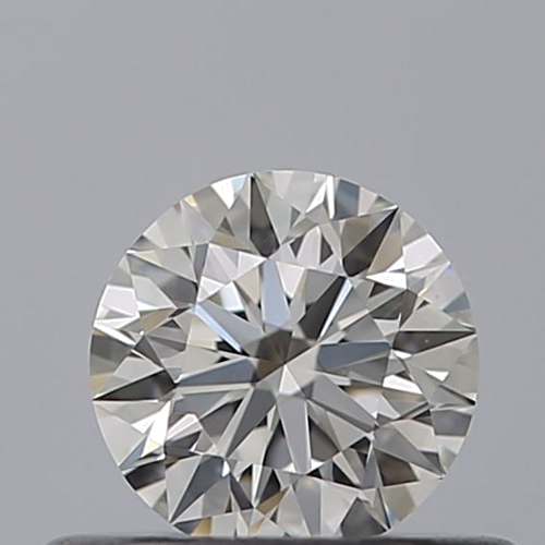 0.37 carat G-VVS2 Excellent cut Natūralus Round Deimantas (1)