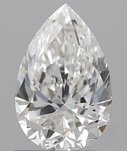 1.2 carat F-VVS1 Natūralus Pear Deimantas (1)