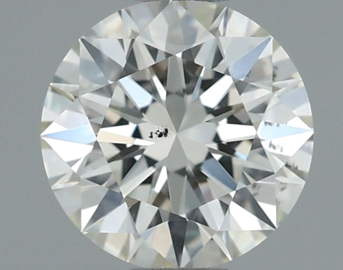 0.5 carat J-SI1 Excellent cut Natūralus Round Deimantas (1)