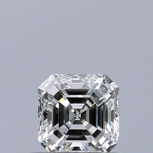 0.44 carat F-VVS1 Natūralus Asscher Deimantas (1)