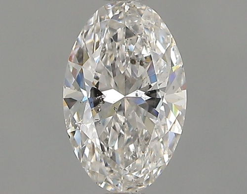 0.5 carat F-SI2 Natūralus Oval Deimantas (1)