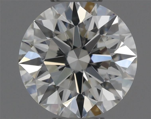 0.37 carat H-VVS2 Excellent cut Natūralus Round Deimantas (1)