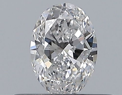 0.3 carat D-SI1 Natūralus Oval Deimantas (1)