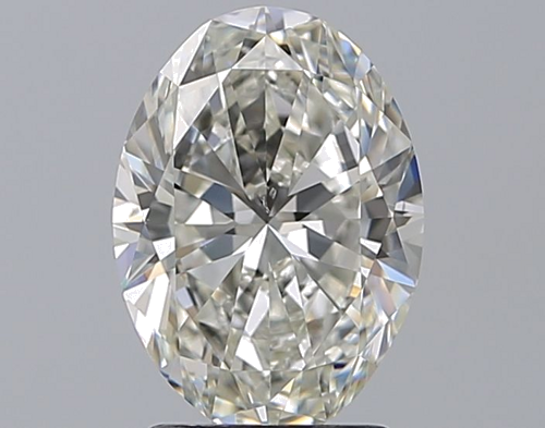 2.0 carat H-SI1 Natūralus Oval Deimantas (1)