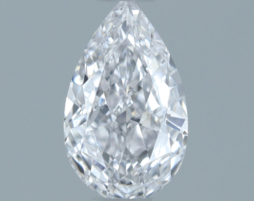 0.4 carat E-VS1 Natūralus Pear Deimantas (1)