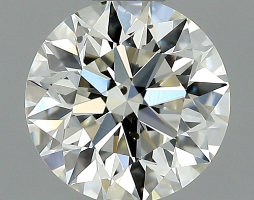 0.63 carat I-SI2 Excellent cut Natūralus Round Deimantas (1)