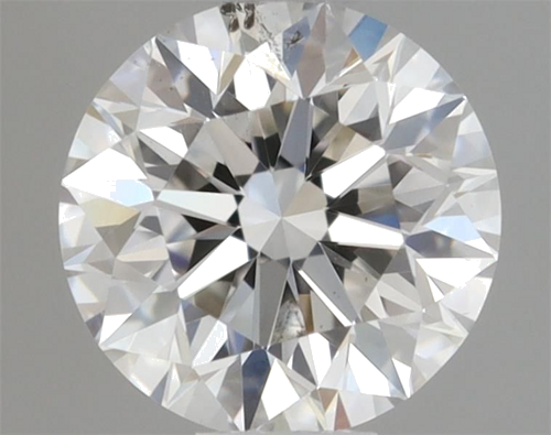 0.36 carat F-SI1 Excellent cut Natūralus Round Deimantas (1)