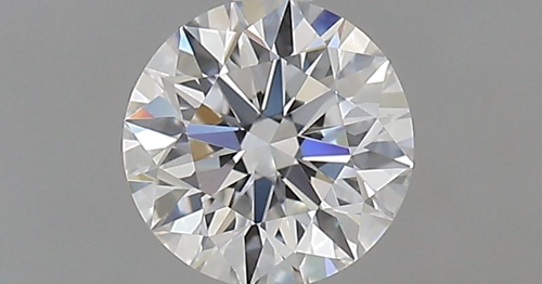 0.64 carat F-VVS1 Excellent cut Natūralus Round Deimantas (1)