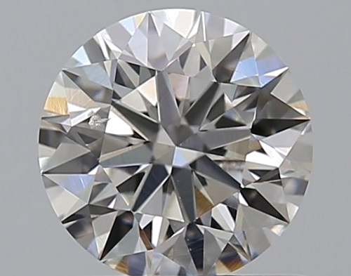 0.63 carat F-SI2 Excellent cut Natūralus Round Deimantas (1)