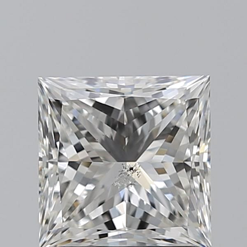 2.01 carat H-SI2 Natūralus Princess Deimantas (1)