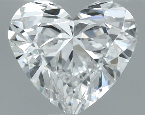 0.51 carat E-IF Natūralus Heart Deimantas (1)