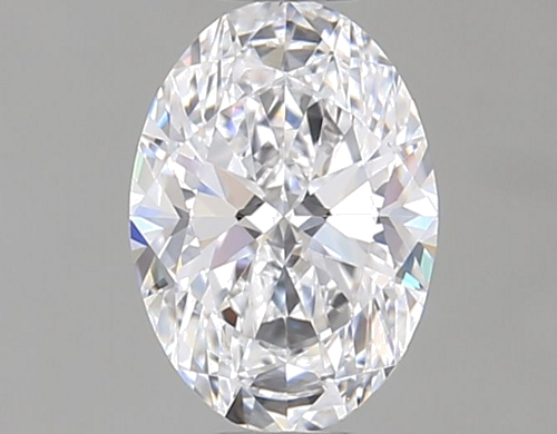 0.52 carat D-VS1 Natūralus Oval Deimantas (1)