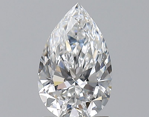 1.3 carat D-VVS1 Natūralus Pear Deimantas (1)