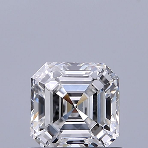 0.68 carat E-VVS2 Natūralus Asscher Deimantas (1)