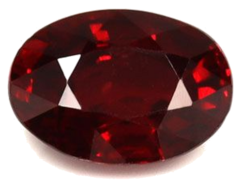 1.01 carat RED Oval Rubinas (1)