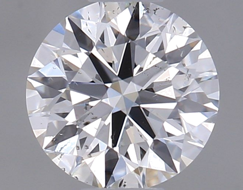 0.4 carat F-SI2 Excellent cut Natūralus Round Deimantas (1)