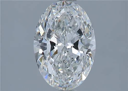 1.51 carat G-SI2 Natūralus Oval Deimantas (1)