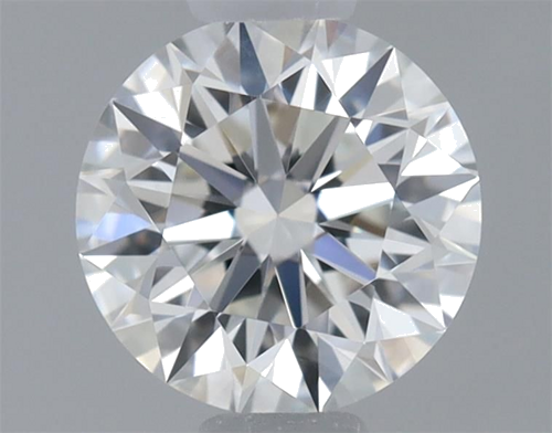 0.62 carat F-VVS1 Excellent cut Natūralus Round Deimantas (1)