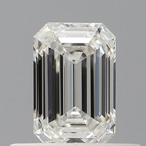 0.51 carat H-VVS2 Natūralus Emerald Deimantas (1)