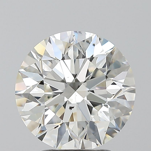 3.01 carat I-SI1 Excellent cut Natūralus Round Deimantas (1)
