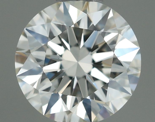0.5 carat J-VVS2 Excellent cut Natūralus Round Deimantas (1)