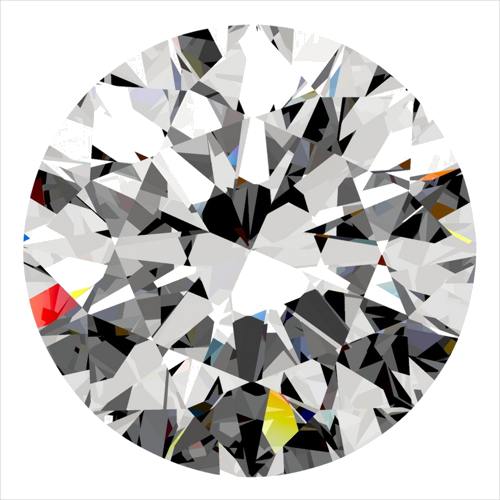 0.32 carat I-VVS1 Excellent cut Natūralus Round Deimantas (1)