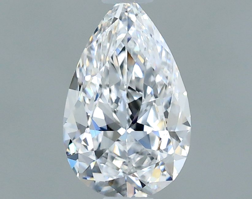 0.57 carat D-VS2 Natūralus Pear Deimantas (1)