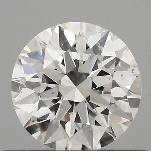 0.42 carat I-SI1 Excellent cut Natūralus Round Deimantas (1)