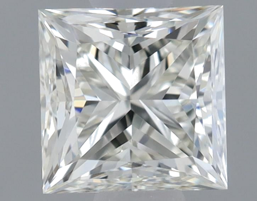 0.6 carat J-VS1 Natūralus Princess Deimantas (1)
