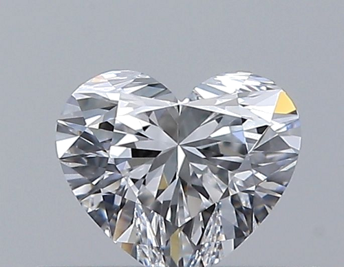 0.3 carat D-VVS1 Natūralus Heart Deimantas (1)