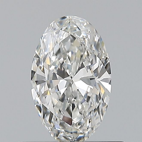 0.5 carat G-VS1 Natūralus Oval Deimantas (1)