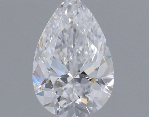 0.5 carat D-SI1 Natūralus Pear Deimantas (1)
