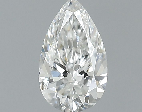 0.3 carat F-SI1 Natūralus Pear Deimantas (1)