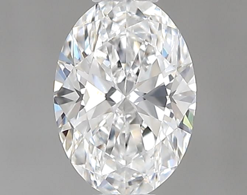 0.4 carat E-VS1 Natūralus Oval Deimantas (1)